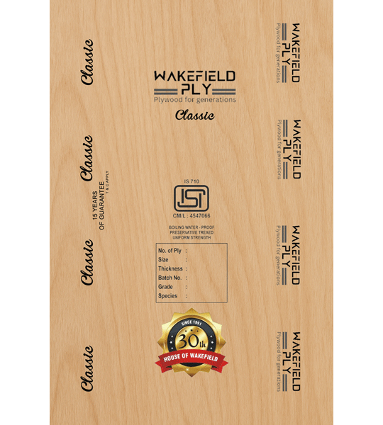 Wakefield classic plywoods